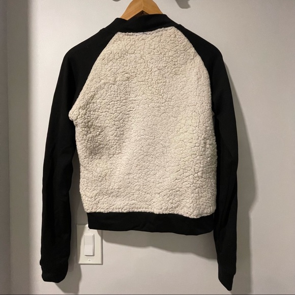 Members Only Shearling Bomber Jacket - Picture 2 of 5